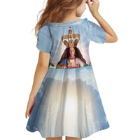 Guam Patroness Kid Short Sleeve Dress The Legend Santa Marian Kamalen LT05 - Polynesian Pride