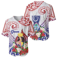 Happy Guam Santa Marian Kamalen Day Baseball Jersey LT05 - Polynesian Pride