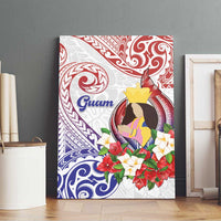 Happy Guam Santa Marian Kamalen Day Canvas Wall Art