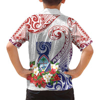 Happy Guam Santa Marian Kamalen Day Family Matching Summer Maxi Dress and Hawaiian Shirt LT05 - Polynesian Pride