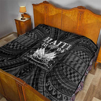 Haiti 1804 Quilt Polynesian Silver Neg Maron