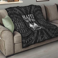 Haiti 1804 Quilt Polynesian Silver Neg Maron