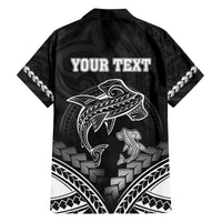 Personalised Happy Father's Day Family Matching Puletasi and Hawaiian Shirt I Love You Dad Polynesian Style