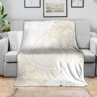 Tonga White Sunday Blanket Lotu Tamaiti Tongan Kupesi Pattern