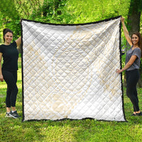 Tonga White Sunday Quilt Lotu Tamaiti Tongan Kupesi Pattern