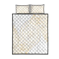 Tonga White Sunday Quilt Bed Set Lotu Tamaiti Tongan Kupesi Pattern