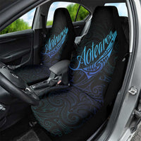 Aotearoa New Zealand Car Seat Cover Koru Fern Blue Gradient