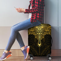 Polynesia Luggage Cover With Christian Cross LT05 - Polynesian Pride