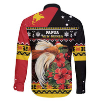 Papua New Guinea Christmas Family Matching Tank Maxi Dress and Hawaiian Shirt Bird Of Paradise Hamamas Krismas LT05 - Polynesian Pride
