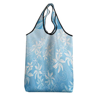 Tiare Tahiti Grocery Bag Blue Polynesia Motifs - Polynesian Pride