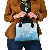 Tiare Tahiti Shoulder Handbag Blue Polynesia Motifs LT05 - Polynesian Pride
