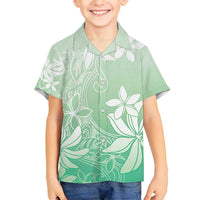Tiare Tahiti Family Matching Summer Maxi Dress and Hawaiian Shirt Matcha Polynesia Motifs - Polynesian Pride