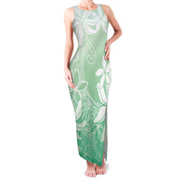 Tiare Tahiti Family Matching Tank Maxi Dress and Hawaiian Shirt Matcha Polynesia Motifs - Polynesian Pride