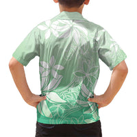 Tiare Tahiti Hawaiian Shirt Matcha Polynesia Motifs - Polynesian Pride