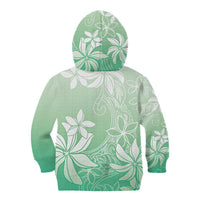Tiare Tahiti Kid Hoodie Matcha Polynesia Motifs - Polynesian Pride