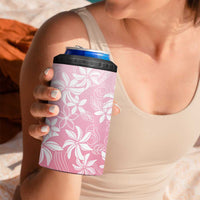 Tiare Tahiti 4 in 1 Can Cooler Tumbler Pink Polynesia Motifs - Polynesian Pride