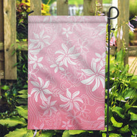 Tiare Tahiti Garden Flag Pink Polynesia Motifs - Polynesian Pride