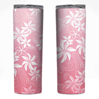 Tiare Tahiti Skinny Tumbler Pink Polynesia Motifs - Polynesian Pride