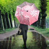 Tiare Tahiti Umbrella Pink Polynesia Motifs - Polynesian Pride