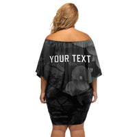Personalized Pearl Harbor Remembrance Day Family Matching Off Shoulder Short Dress and Hawaiian Shirt We Will Always Remember LT05 - Polynesian Pride