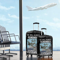 Pearl Harbor Remembrance Day Luggage Cover We Will Always Remember LT05 - Polynesian Pride