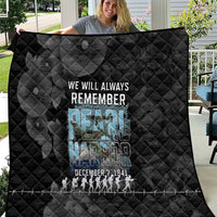 Pearl Harbor Remembrance Day Quilt We Will Always Remember