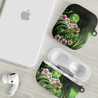 New Zealand Aotearoa Kakapo AirPods Case Maori Pattern With Manuka Galaxy Style - Polynesian Pride