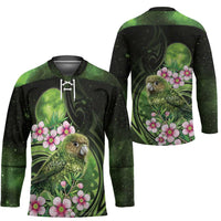 New Zealand Aotearoa Kakapo Hockey Jersey Maori Pattern With Manuka Galaxy Style LT05 - Polynesian Pride