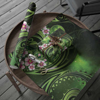 New Zealand Aotearoa Kakapo Wrapping Paper Maori Pattern With Manuka Galaxy Style