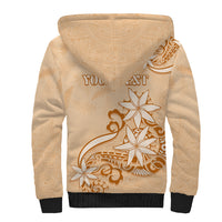 Personalised New Zealand Auckland Folk Festival Sherpa Hoodie Vintage Style LT05 - Polynesian Pride