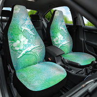 Couple Sea Turtle One Love One Heart Car Seat Cover LT05 One Size Aqua - Polynesian Pride