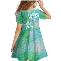 Couple Sea Turtle One Love One Heart Family Matching Mermaid Dress and Hawaiian Shirt LT05 - Polynesian Pride