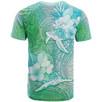 Couple Sea Turtle One Love One Heart T Shirt LT05 - Polynesian Pride