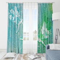 Couple Sea Turtle One Love One Heart Window Curtain LT05 - Polynesian Pride