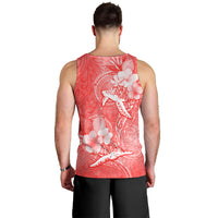 Polynesia Sea Turtle Couple Men Tank Top Happy Valentine Day Red LT05 - Polynesian Pride