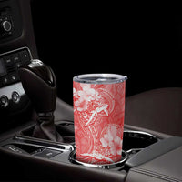 Polynesia Sea Turtle Couple Tumbler Cup Happy Valentine Day Red LT05