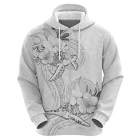 Polynesia Sea Turtle Couple Hoodie Happy Valentine Day White LT05 - Polynesian Pride