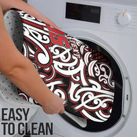 Custom Aotearoa Ngapuhi Bathroom Set Maori Tribal Pattern Mix Poutama