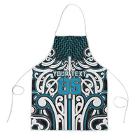 Custom Aotearoa Ngati Porou Apron Maori Tribal Pattern Mix Poutama
