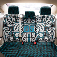Custom Aotearoa Ngati Porou Back Car Seat Cover Maori Tribal Pattern Mix Poutama