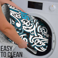 Custom Aotearoa Ngati Porou Bathroom Set Maori Tribal Pattern Mix Poutama