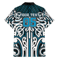 Custom Aotearoa Ngati Porou Family Matching Mermaid Dress and Hawaiian Shirt Maori Tribal Pattern Mix Poutama