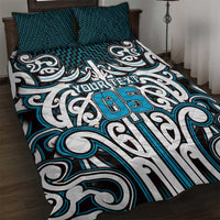 Custom Aotearoa Ngati Porou Quilt Bed Set Maori Tribal Pattern Mix Poutama