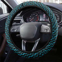 Aotearoa Ngati Porou Steering Wheel Cover Maori Tribal Pattern Mix Poutama