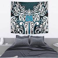 Custom Aotearoa Ngati Porou Tapestry Maori Tribal Pattern Mix Poutama