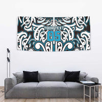Custom Aotearoa Ngati Porou Tapestry Maori Tribal Pattern Mix Poutama