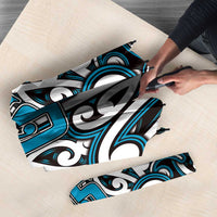 Custom Aotearoa Ngati Porou Umbrella Maori Tribal Pattern Mix Poutama