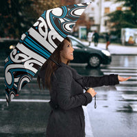 Custom Aotearoa Ngati Porou Umbrella Maori Tribal Pattern Mix Poutama
