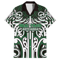 Custom Aotearoa Ngai Tahu Hawaiian Shirt Maori Tribal Pattern Mix Poutama
