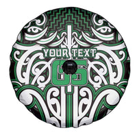 Custom Aotearoa Ngai Tahu Spare Tire Cover Maori Tribal Pattern Mix Poutama